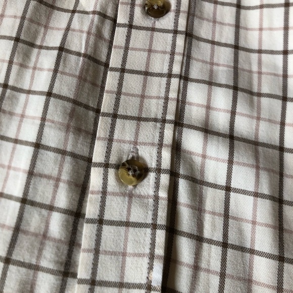 LL Bean Plaid Button Up Casual Shirt - Picture 7 of 14